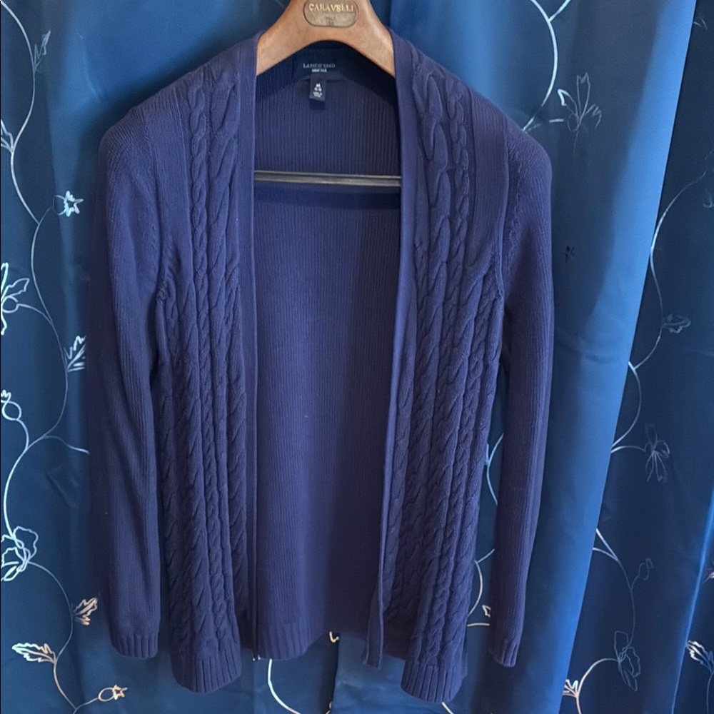 Lands' End Drifter Navy Sweater